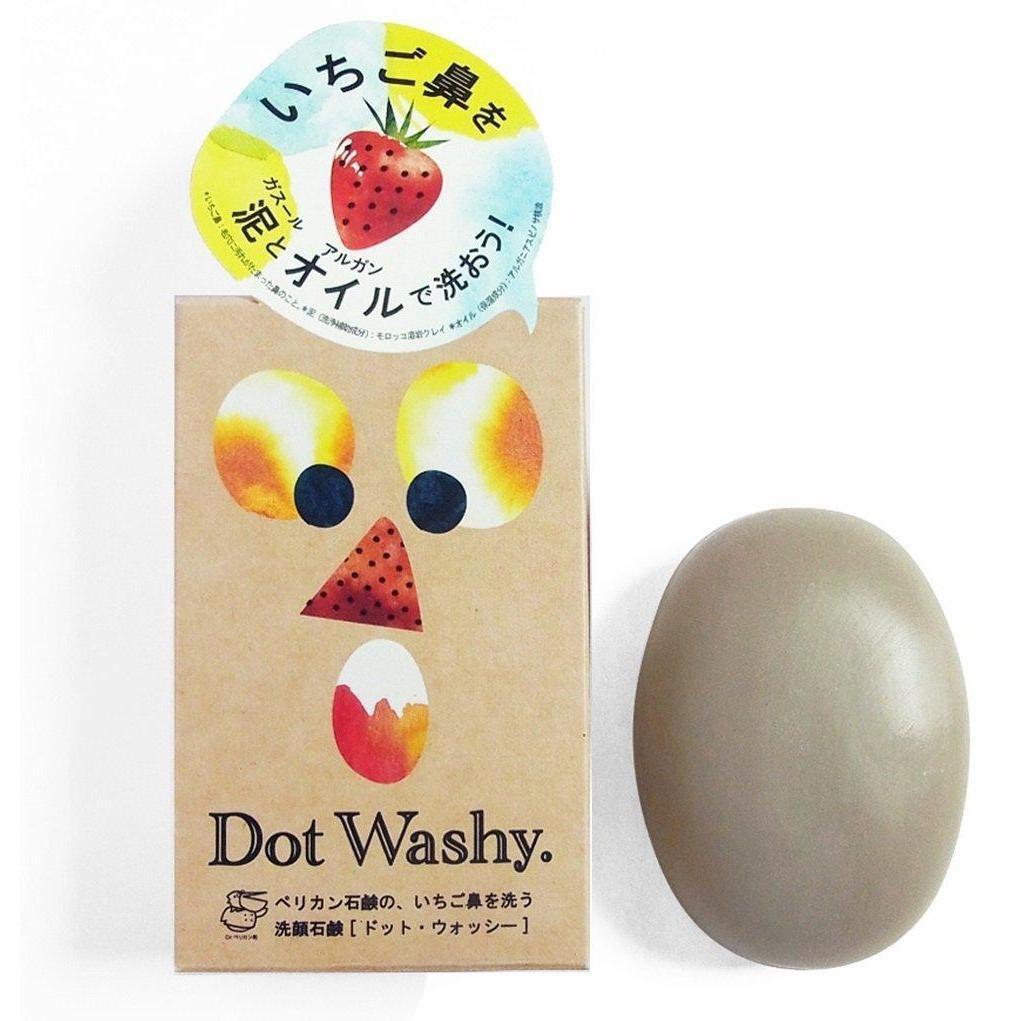Pelican Dot Washy Pore Cleansing Soap Bar 75g - YOYO JAPAN