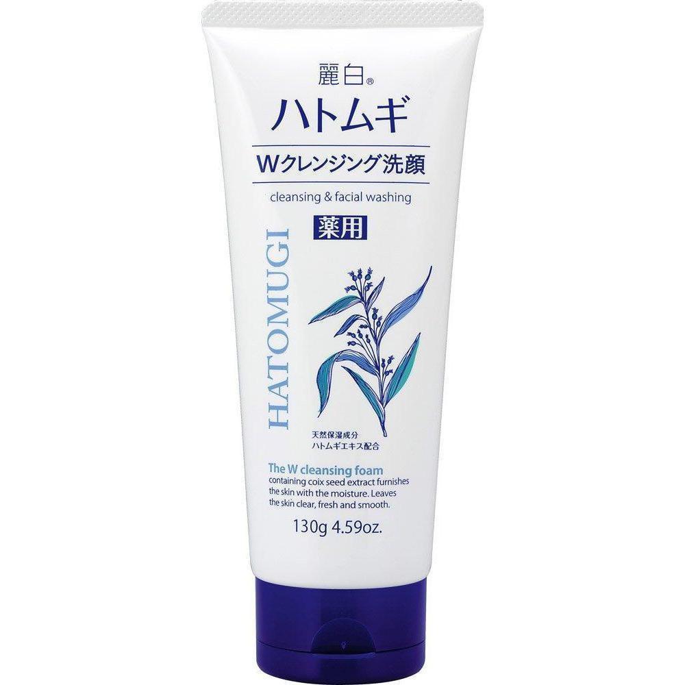 Reihaku Hatomugi W Cleansing Foam 130g - YOYO JAPAN