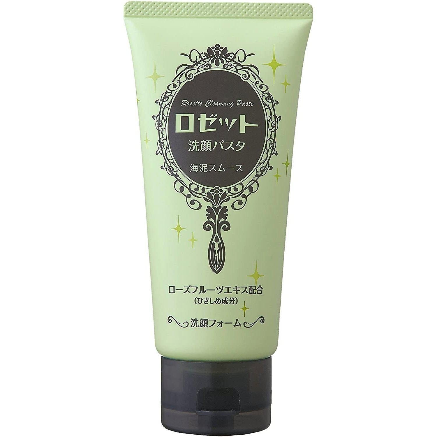 Rosette Cleansing Paste Sea Clay Smooth Foam Cleanser 120g - YOYO JAPAN