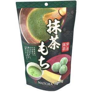 Seiki Bite Sized Mochi Snack Matcha Green Tea Flavor 130g - YOYO JAPAN