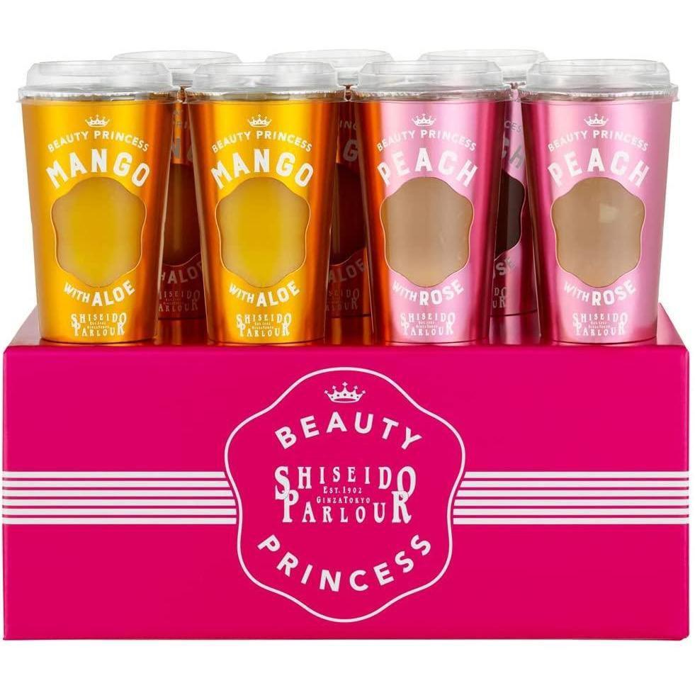 Shiseido Parlour Beauty Princess Fruit Jelly Drink Set 7 Cups - YOYO JAPAN
