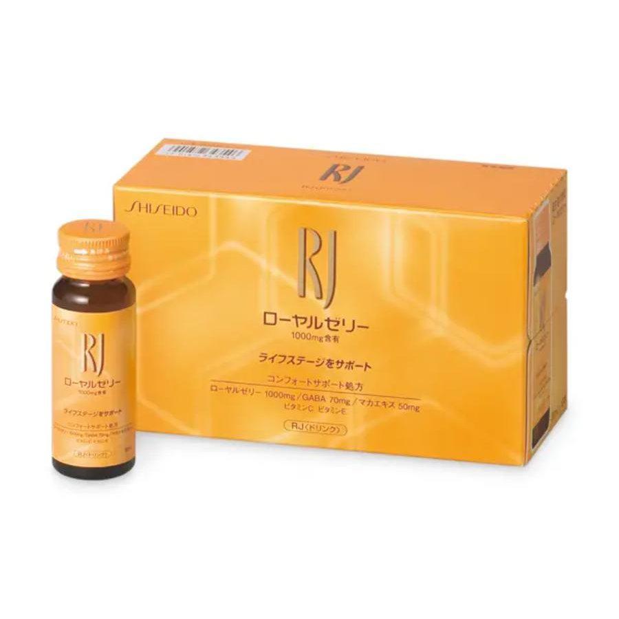 Shiseido RJ Royal Jelly Supplement Drink 10 Bottles - YOYO JAPAN