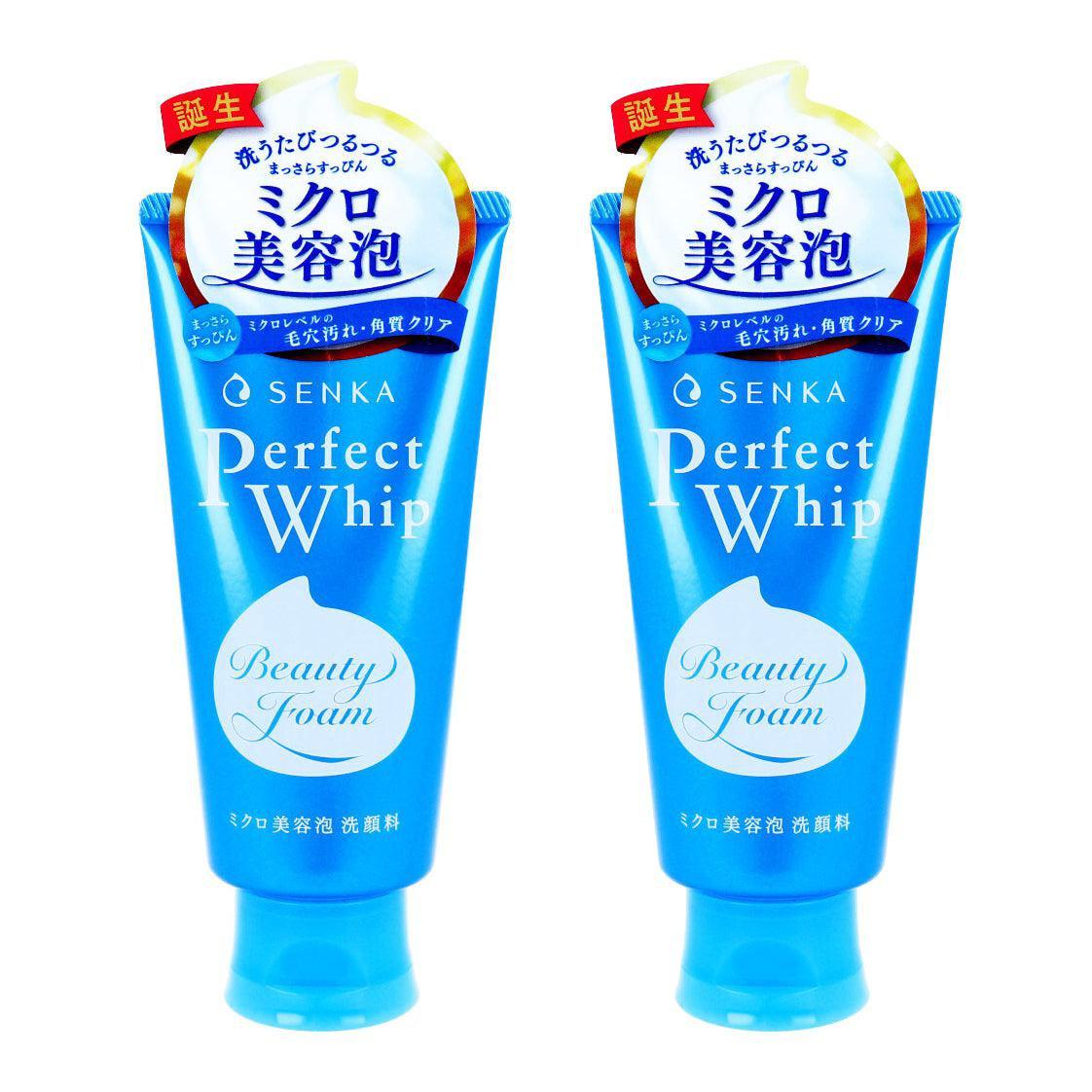 Shiseido Senka Perfect Whip Cleansing Foam (Pack of 2) - YOYO JAPAN