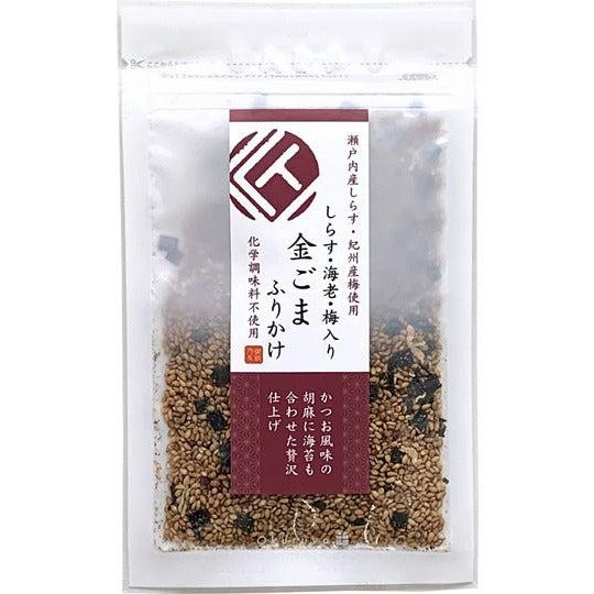 Takusei Shirasu & Ume Plum Furikake Rice Seasoning 40g (Pack of 3) - YOYO JAPAN