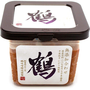 Tsurumiso Jyozo Namikura Additive Free Awase Miso (Mixed Miso Paste) 500g - YOYO JAPAN
