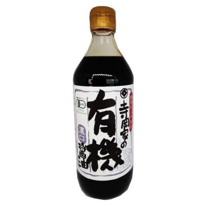 Teraoka Koikuchi Shoyu Organic Japanese Dark Soy Sauce 500ml - YOYO JAPAN
