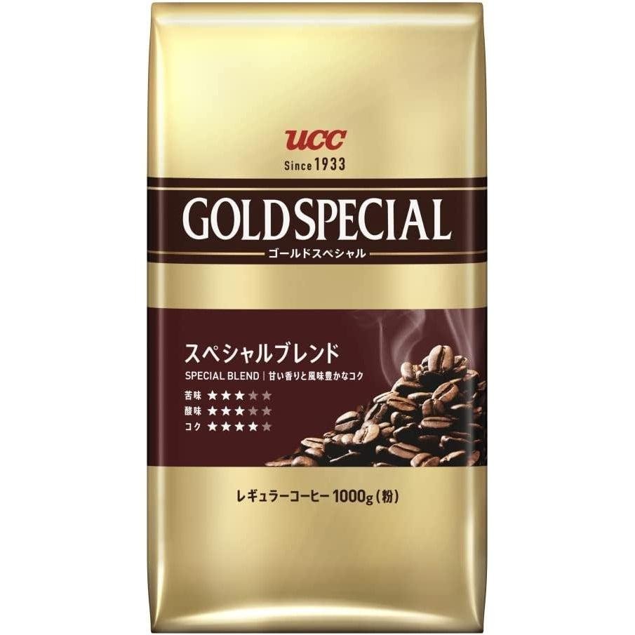 UCC Gold Special Ground Coffee Special Blend 1000g - YOYO JAPAN