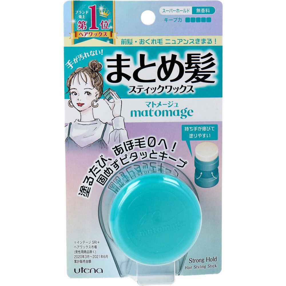 Utena Matomage Hair Styling Stick Wax Strong Hold 13g - YOYO JAPAN