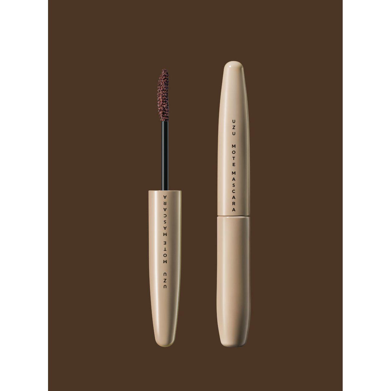 Uzu by Flowfushi Mote Mascara Japanese Brown Colored Mascara 6g - YOYO JAPAN