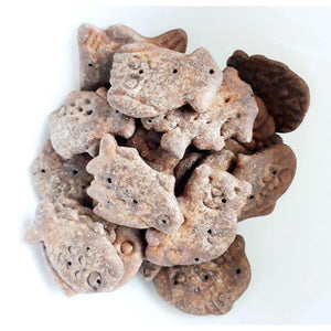 Ginbis Tabekko Suizokukan Sea Animal Shaped Chocolate Biscuits 50g (Pack of 10) - YOYO JAPAN