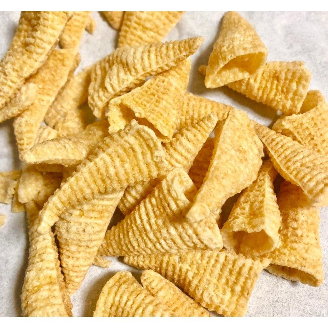 House Tongari Corn Japanese Cone Shaped Chips Grilled Corn Flavor 68g - YOYO JAPAN