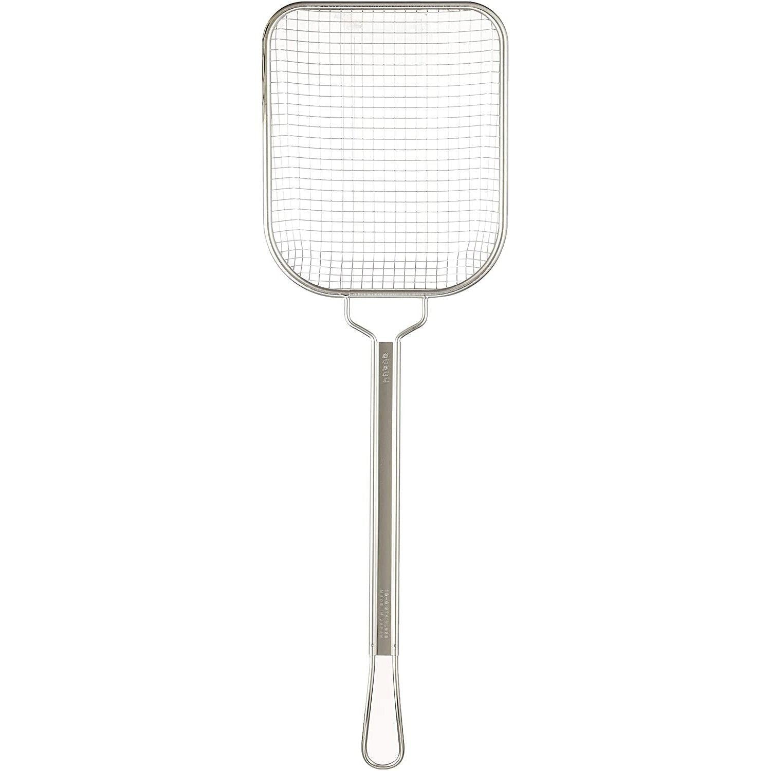 Square Fryer Skimmer Stainless Steel 4 Mesh DHL3101 - YOYO JAPAN