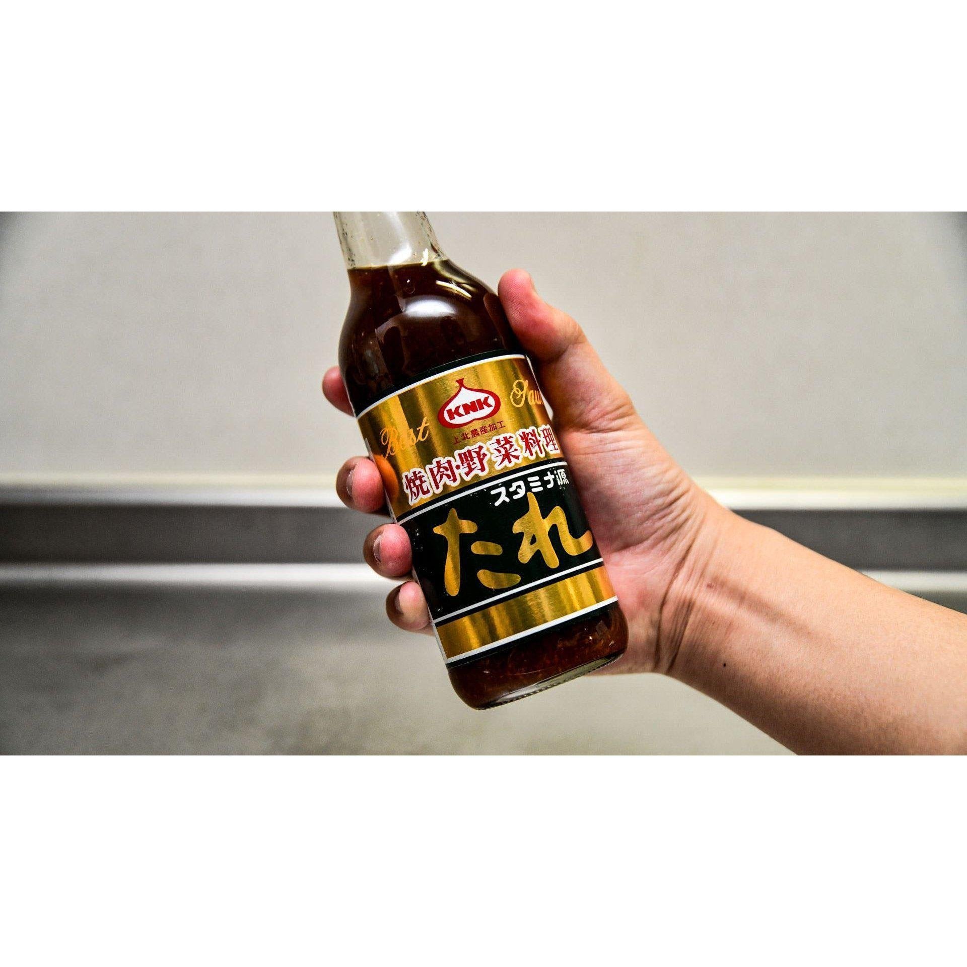 KNK Stamina Gen Tare BBQ Barbecue Sauce 390ml - YOYO JAPAN