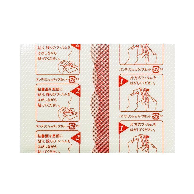 Kowa Vantelin Pap Pain Relieving Patches Hot Type 24 Pads - YOYO JAPAN