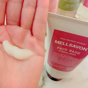 Mellsavon Floral Herb Moisturizing Face Wash 130g - YOYO JAPAN