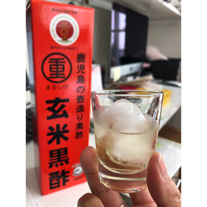 Marushige Naturally Fermented Black Vinegar 1 Year Aged 900ml - YOYO JAPAN