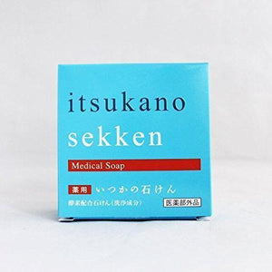 Mizuhashi Hojudo Itsukano Sekken Pore Cleansing Soap Bar 100g - YOYO JAPAN