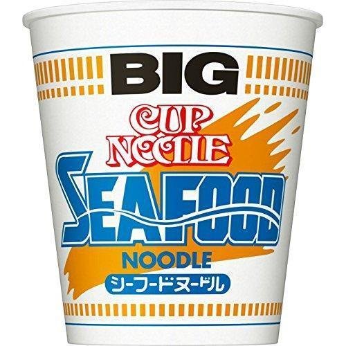 Nissin Instant Cup Noodles Seafood Flavor BIG (Pack of 3) - YOYO JAPAN