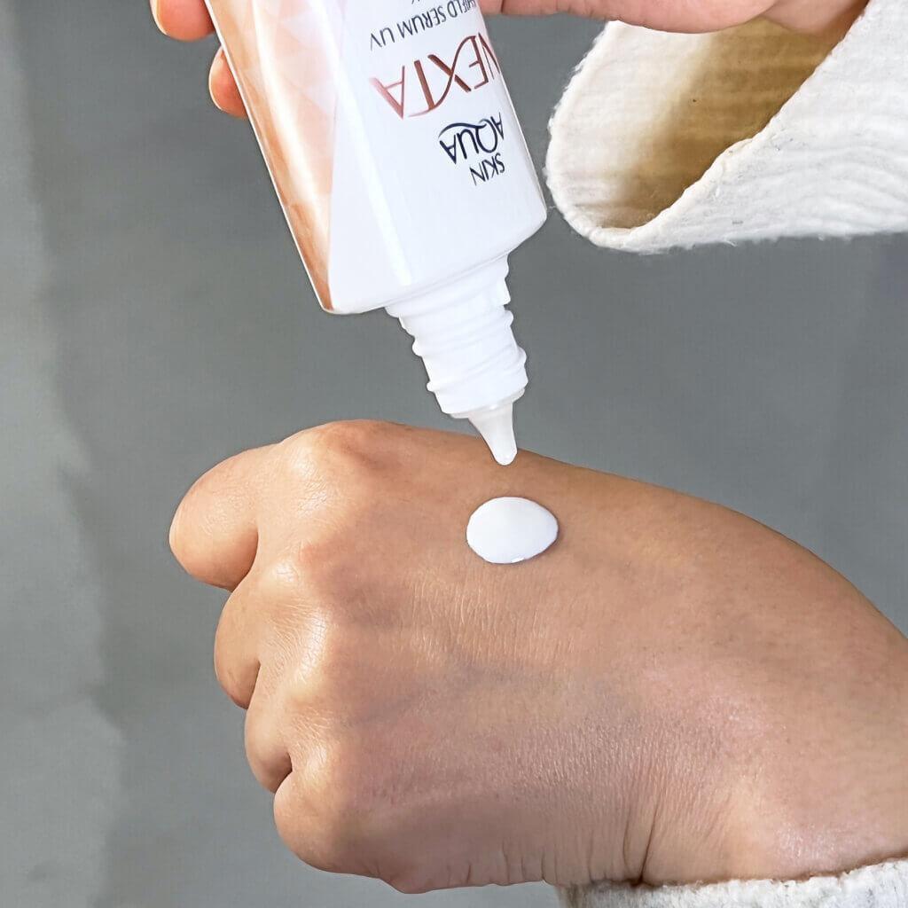 Rohto Skin Aqua Nexta Shield Serum Sunscreen Essence SPF50+ PA++++ 70g - YOYO JAPAN