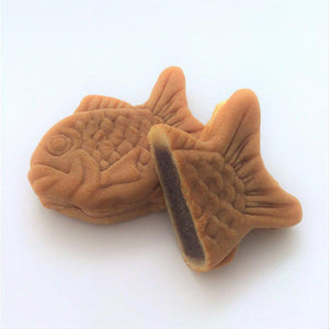 Tada Seika Taiyaki Azuki Bean Paste Filled Waffle Snack 10 Pieces - YOYO JAPAN