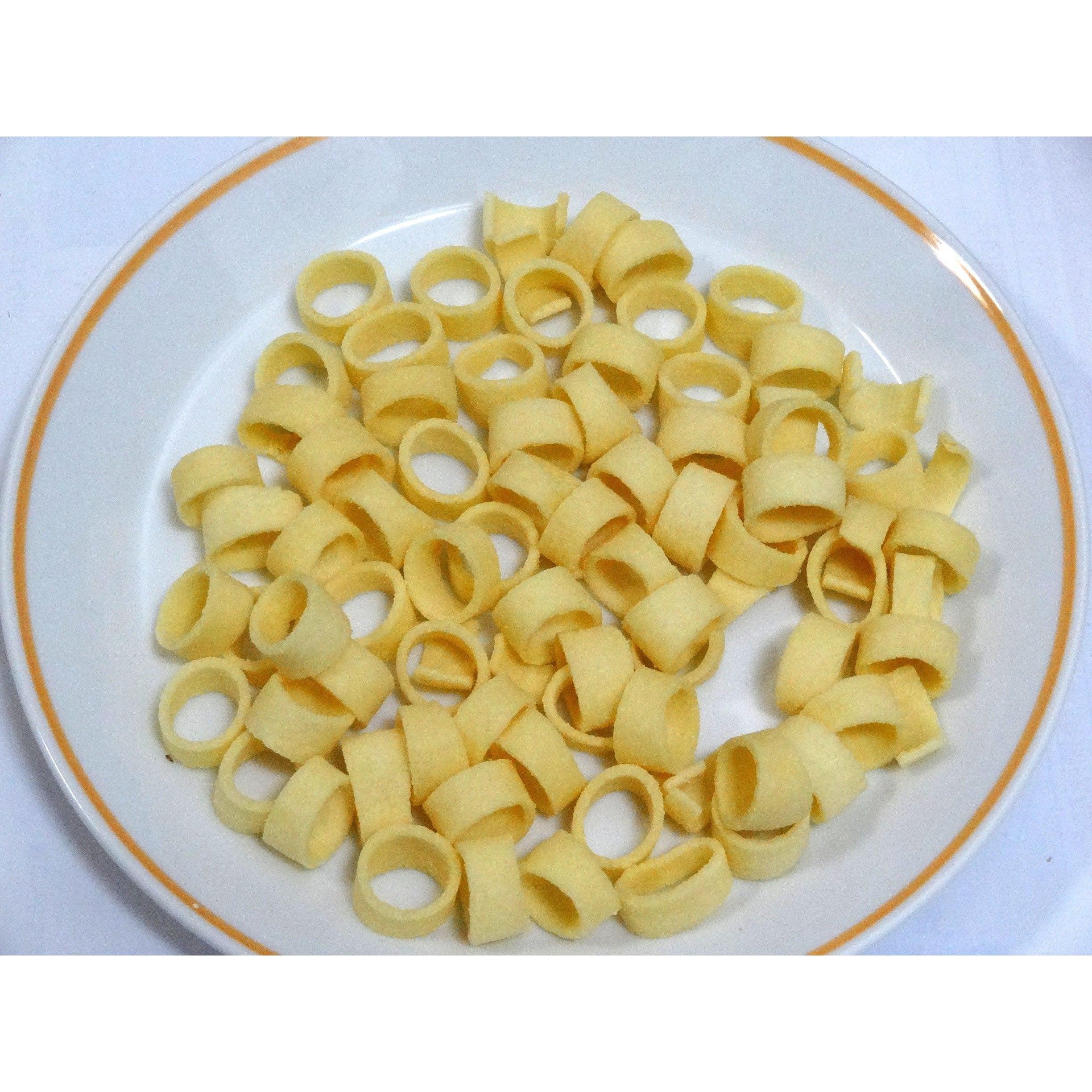 Tohato Poteco Ring Shaped Potato Chips Lightly Salted Big 110g (Pack of 3) - YOYO JAPAN