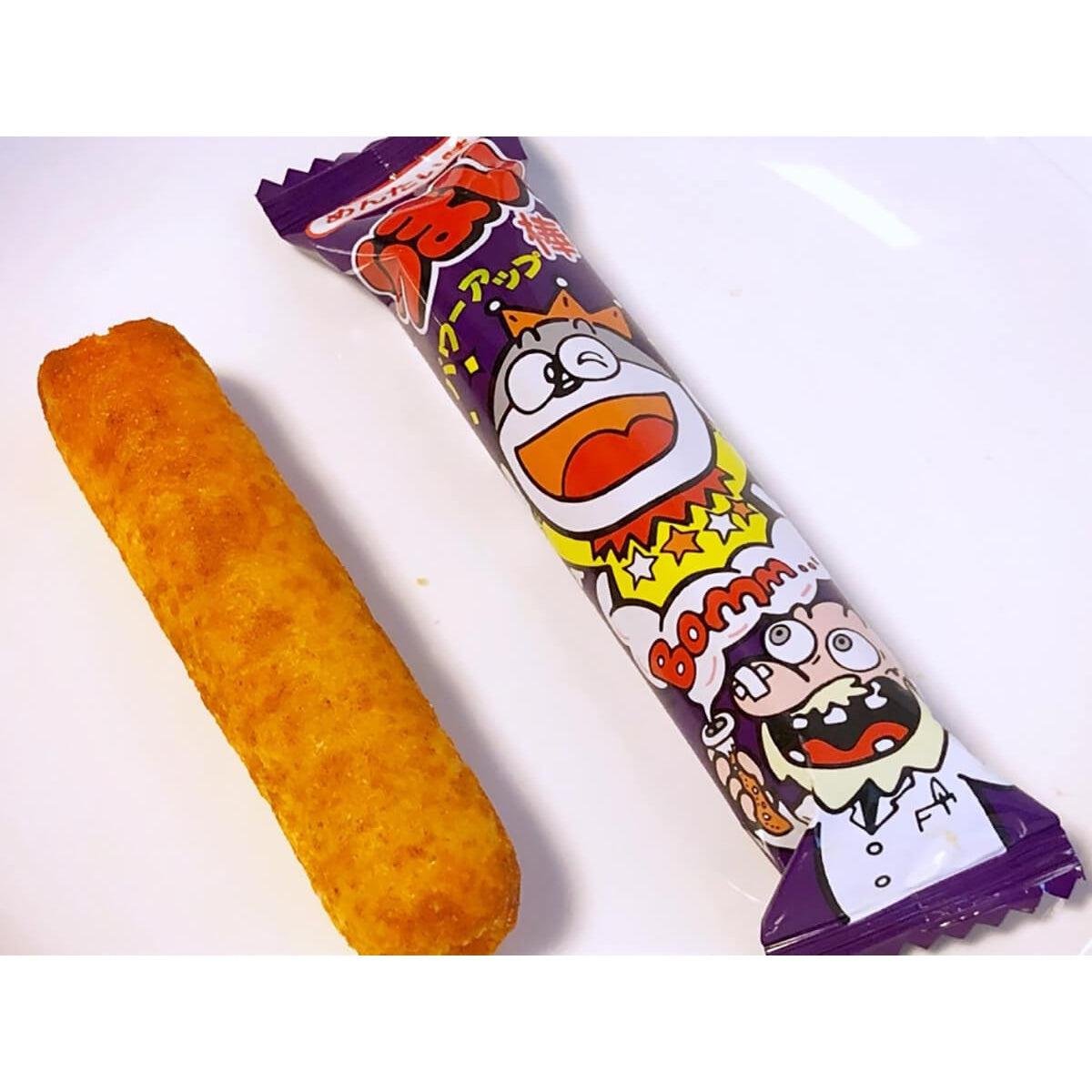 Yaokin Umaibo Mentai Corn Puff Snack (Pack of 30 Pieces) - YOYO JAPAN