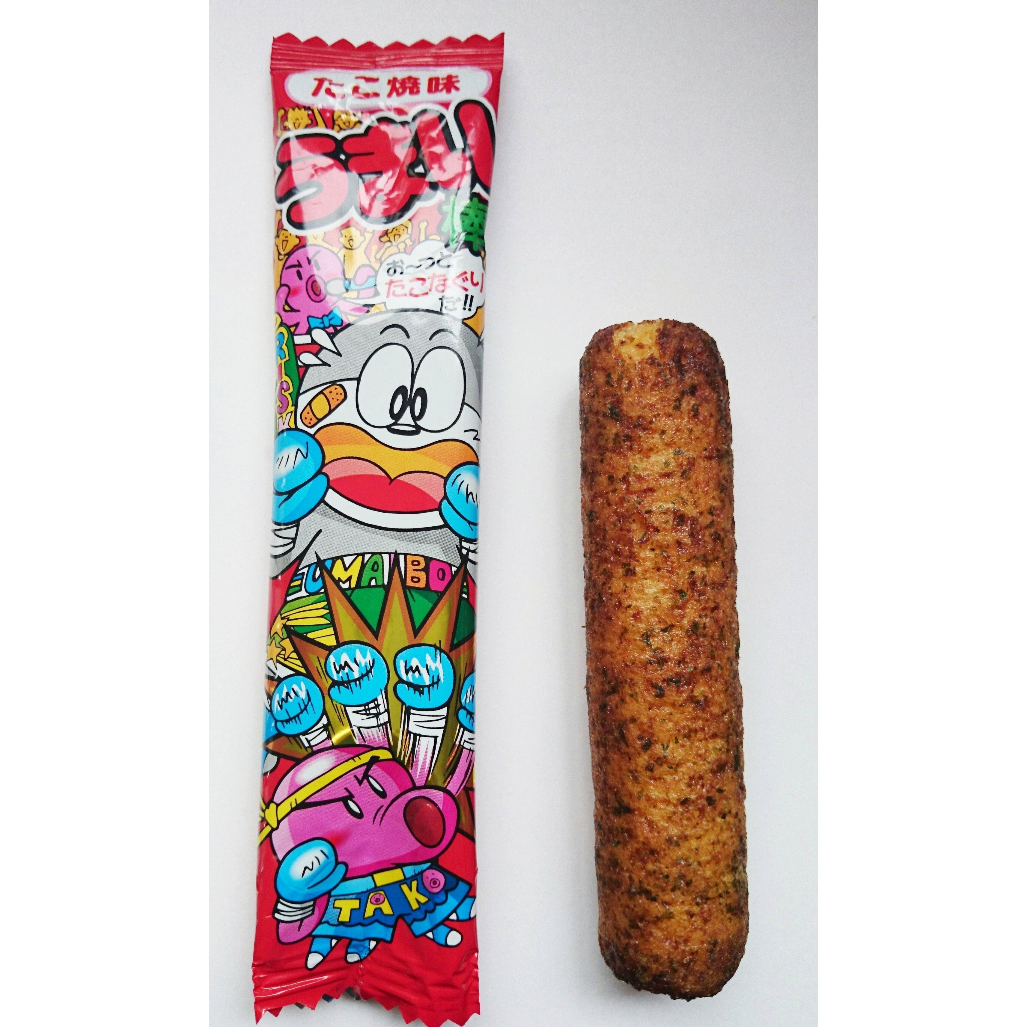 Yaokin Umaibo Takoyaki Corn Puff Snack (Pack of 30 Pieces) - YOYO JAPAN