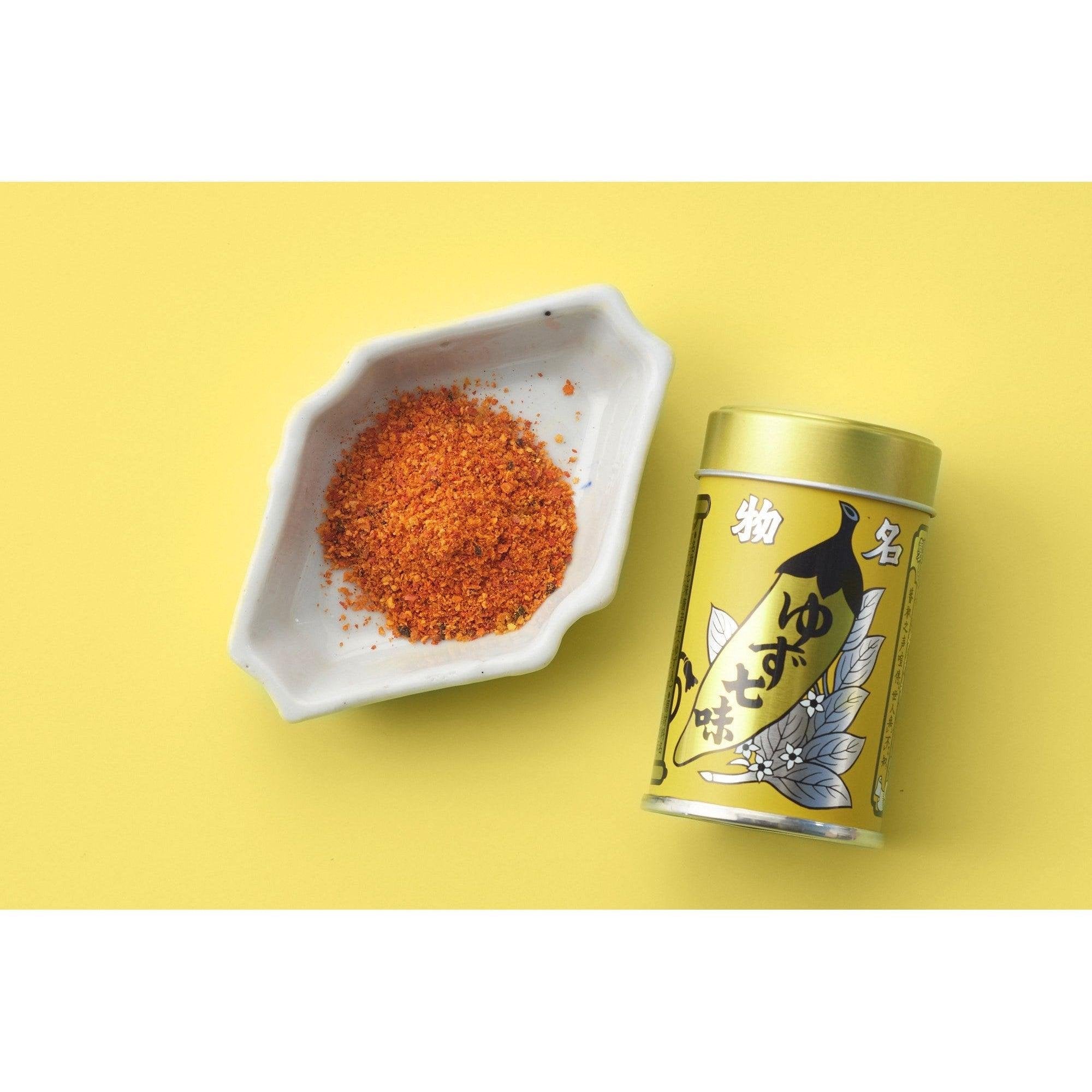Yawataya Isogoro Yuzu Shichimi Togarashi Mixed Spice Seasoning 12g - YOYO JAPAN