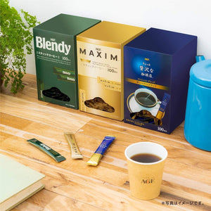 AGF Blendy Stick Instant Coffee Packets 100 Sticks - YOYO JAPAN