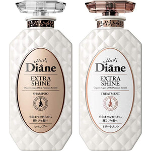 Moist Diane Conditioner Extra Shine Glossy Hair Organic Argan Oil & Keratin 450ml - YOYO JAPAN
