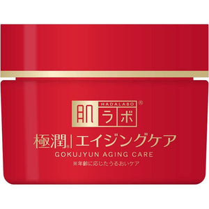 Rohto Hada Labo Gokujyun Anti Aging Wrinkle Cream 50g - YOYO JAPAN