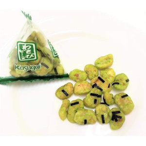 Kasugai Japanese Wasabi Peas and Broad Beans Snack 104g - YOYO JAPAN