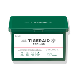 Kosé Tigeraid Cica Intense Moisturizing Repair Mask 30 Sheets - YOYO JAPAN