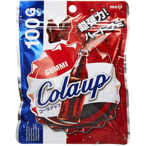Meiji Gummy Cola Up Japanese Candy Gummies 100g (Pack of 6) - YOYO JAPAN