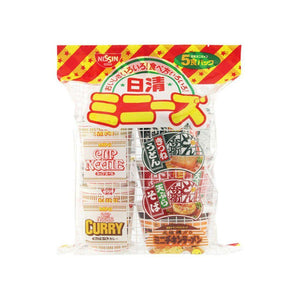 Nissin Mini Instant Cup Noodles Assortment 5 Cups - YOYO JAPAN
