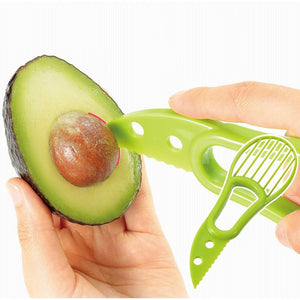 Shimomura Avocado Cutter All-In-One Avocado Slicing & Peeling Tool - YOYO JAPAN