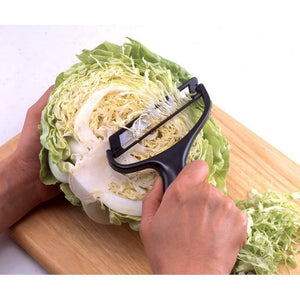 Shimomura Japanese Cabbage Shredder Handheld Vegetable Slicer 27915 - YOYO JAPAN