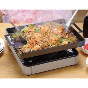 Summit Tetsunaberyu Thick Campfire Cooking Iron Plate (3.2mm) - YOYO JAPAN