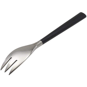 Sori Yanagi Designer Dessert Fork Birch Wood Handle 190mm - YOYO JAPAN