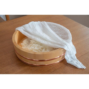 Umezawa Sawara Cypress Hangiri (Wooden Sushi Oke Bowl) 36cm - YOYO JAPAN