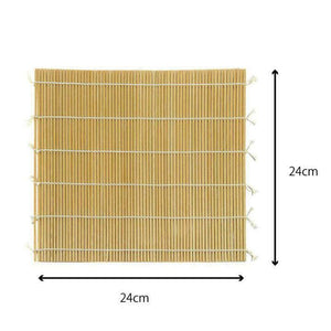 Natural Bamboo Sushi Rolling Mat (Made in Japan) 24cm - YOYO JAPAN
