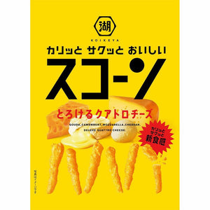 Koikeya Scorn Melting Cheese Corn Chips 78g (Pack of 3 Bags) - YOYO JAPAN