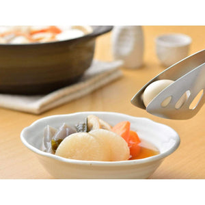 Leye Yubisaki Server Tongs Kitchen Tongs LS1514 - YOYO JAPAN