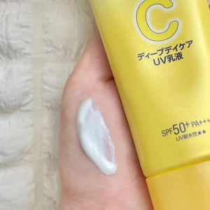 Rohto Melano CC Sunscreen Brightening Vitamin C UV Emulsion 50g - YOYO JAPAN