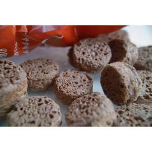 Riska Shittori Choco Chocolate Corn-Puffs Snack 80g (Pack of 3) - YOYO JAPAN