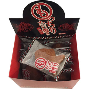 Tada Seika Taiyaki Azuki Bean Paste Filled Waffle Snack 10 Pieces - YOYO JAPAN