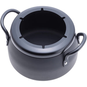Takumiya Deep Fryer Iron Pot for Deep Fried Skewers 16cm - YOYO JAPAN