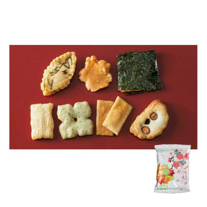 Hagitsuki Senbei Mix Japanese Rice Crackers Variety Box (18 Bags) - YOYO JAPAN