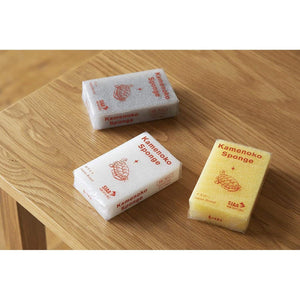 Kamenoko Kitchen Sponge Gray (Pack of 3) - YOYO JAPAN