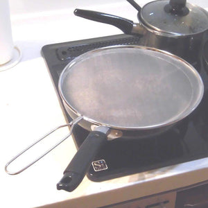 Metal Splatter Screen 18-8 Stainless Steel 29cm - YOYO JAPAN